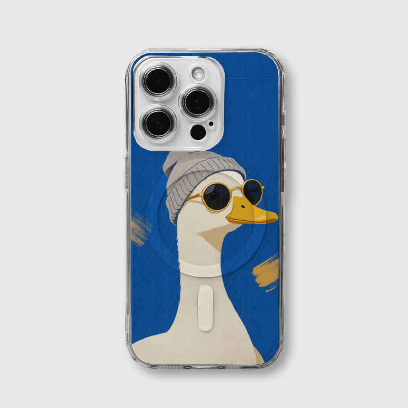 Cool Duck Clear Magnetic Case for Duck Lovers Gifts