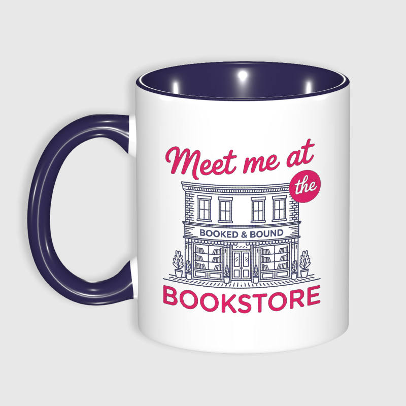 11oz Bookstore Quote Mug for Book Lovers Birthday Gift