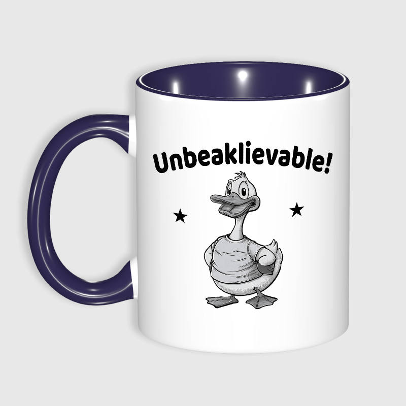 Funny Duck Pun 11oz Coffee Mug for Pun Lovers Daily Use