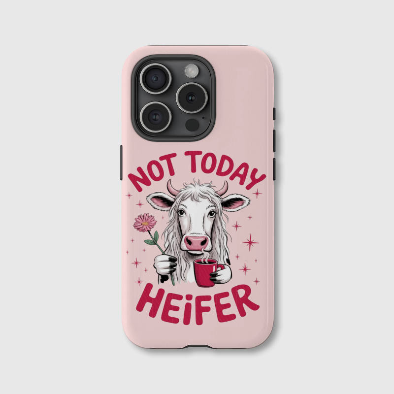 Funny Heifer Quote Magnetic Phone Case for Cow Lovers Gift
