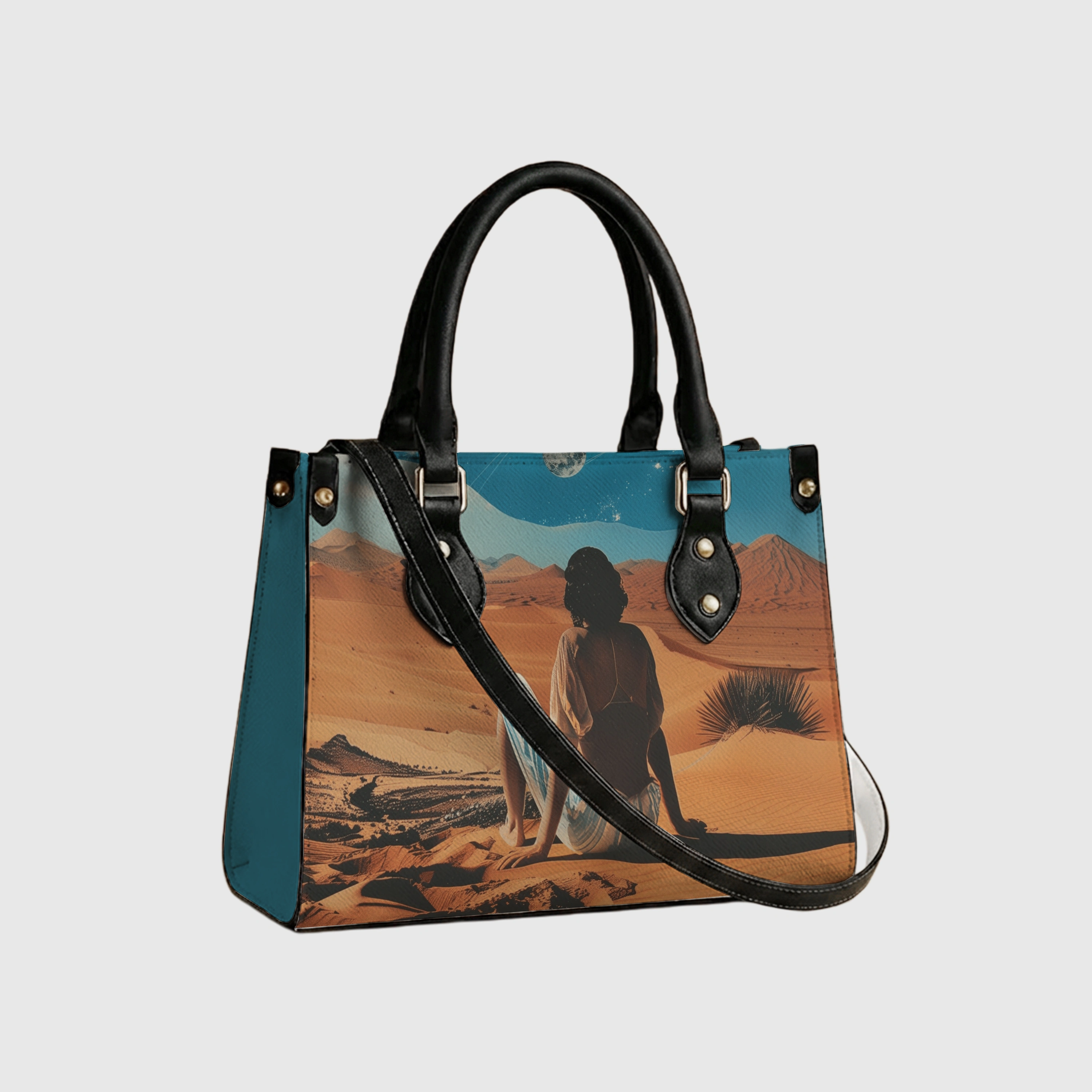 Desert Vintage Art Tote Bag for Women Daily Use Gift