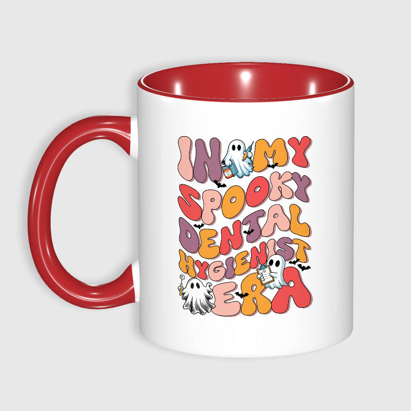 Spooky Dental Hygienist 11oz Mug for Halloween Gift