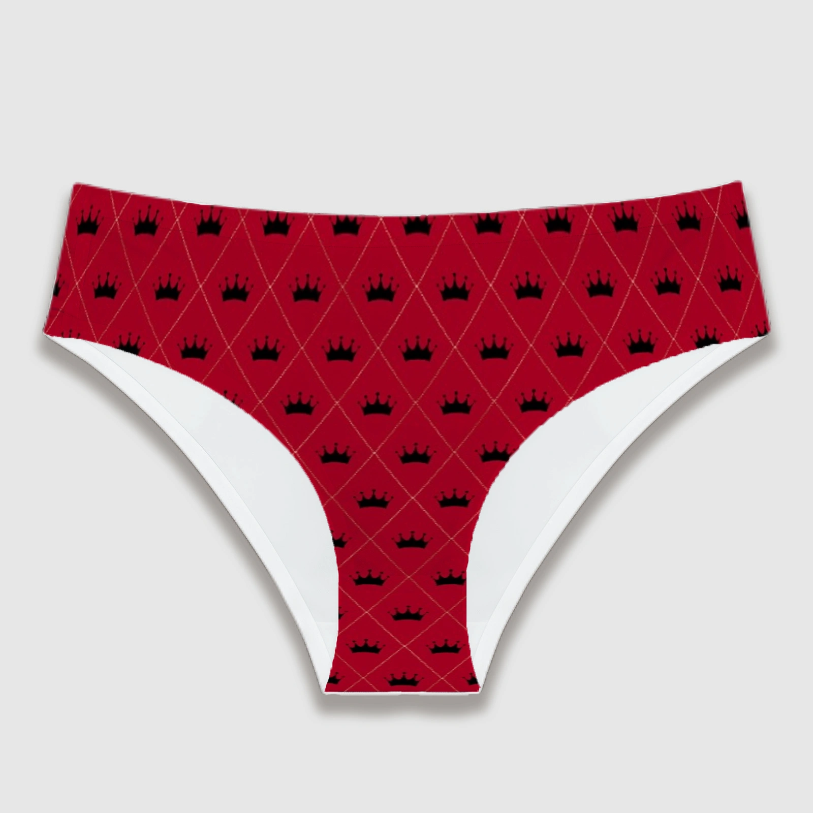 Women's Low-Waisted Seamless Underwear – Soft Stretch Polyester Briefs