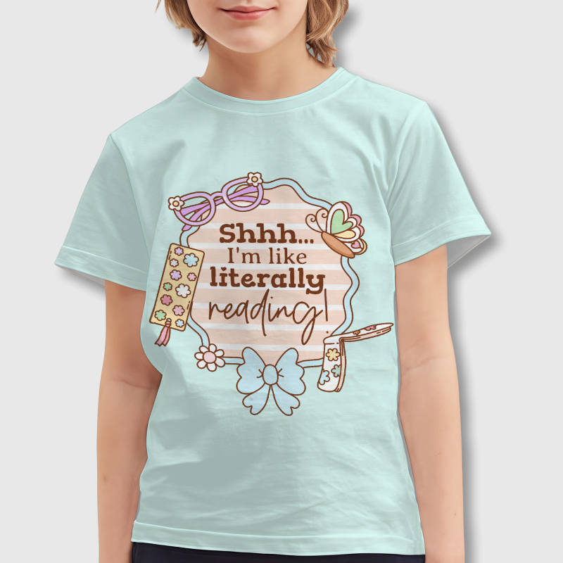 Funny Reading Quote Kids T-Shirt For Book Lovers Back To School