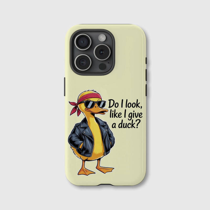 Funny Duck Pun Magnetic Phone Case Gift for Humor Lovers
