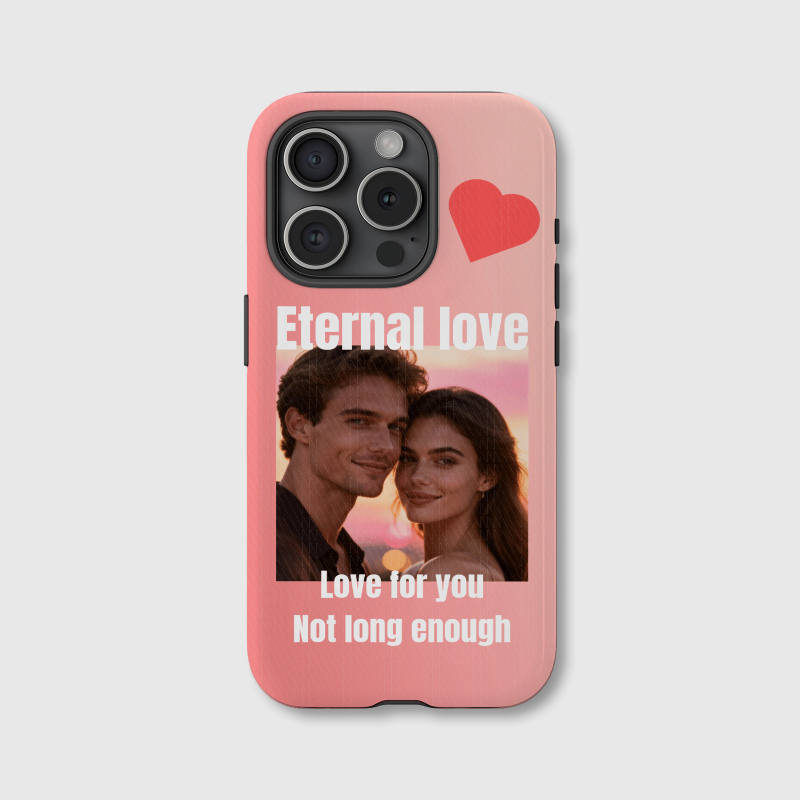 Custom Personalized Magnetic Phone Case for iPhone 15-17 Series, MagSafe Compatible Shockproof Cover