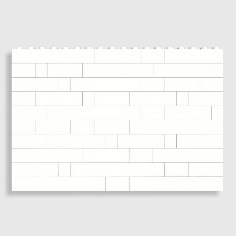 Building Brick Block Puzzle Rectangle Shaped