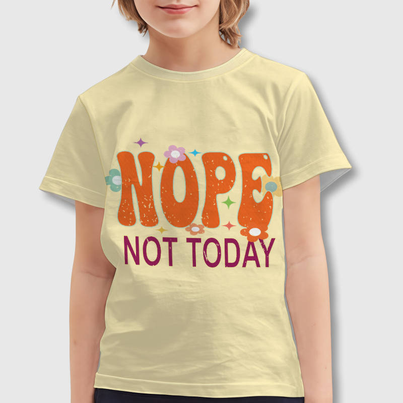 Retro Funny Quote Kids T-Shirt for Boys Girls Daily Wear
