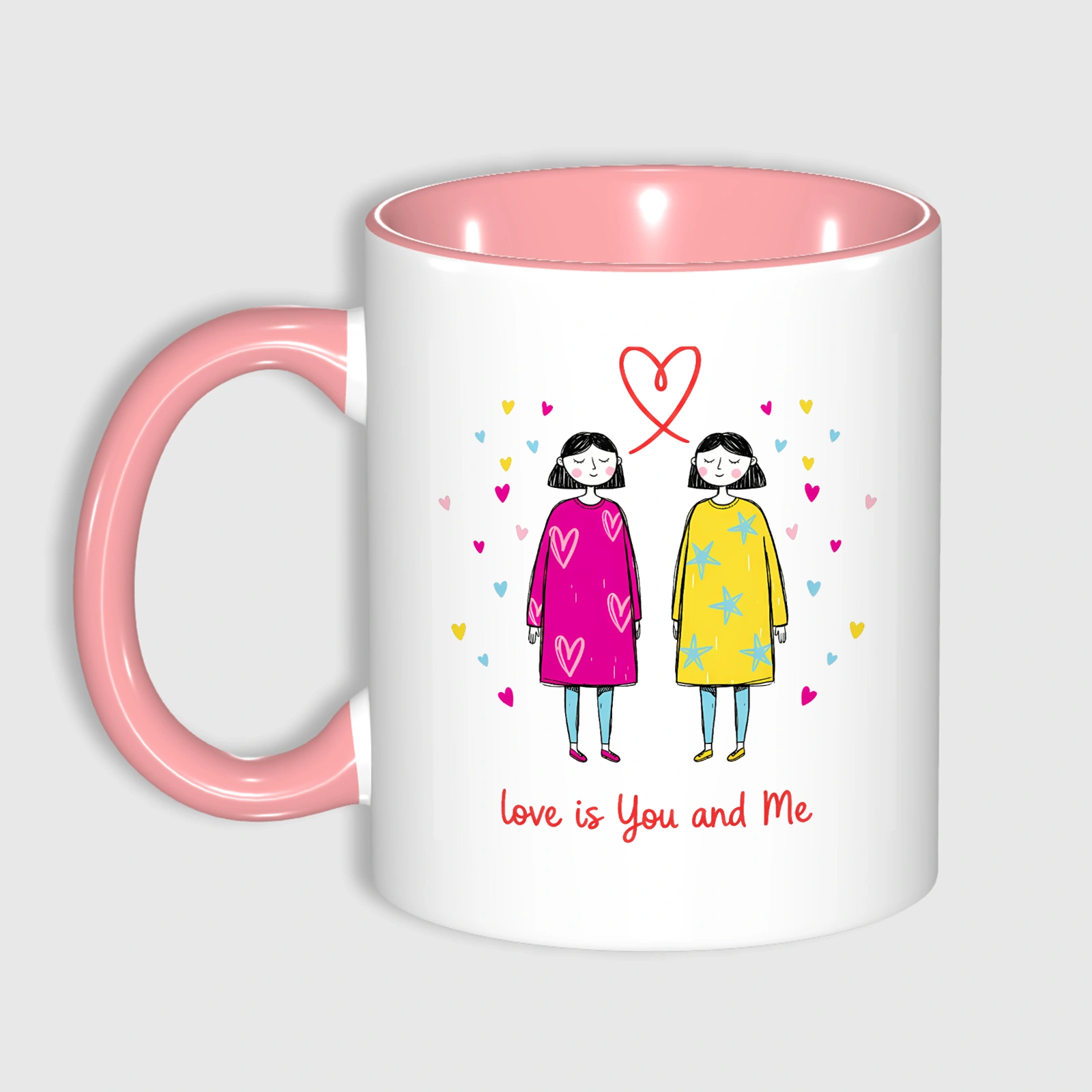 Published product example from love is you and me