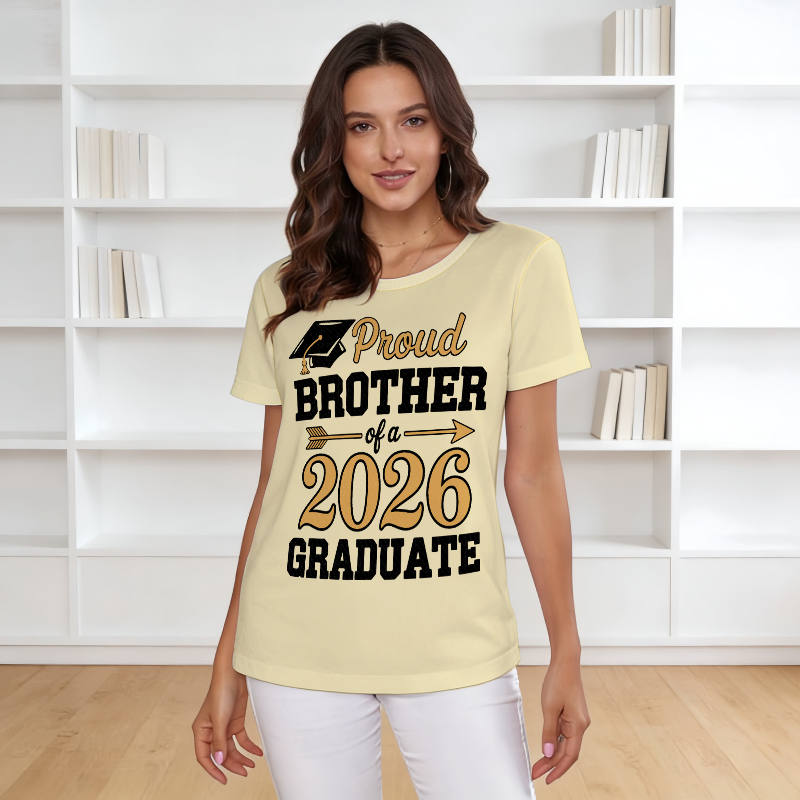 Proud Brother 2026 Graduate Women's T-Shirt Grad Gift
