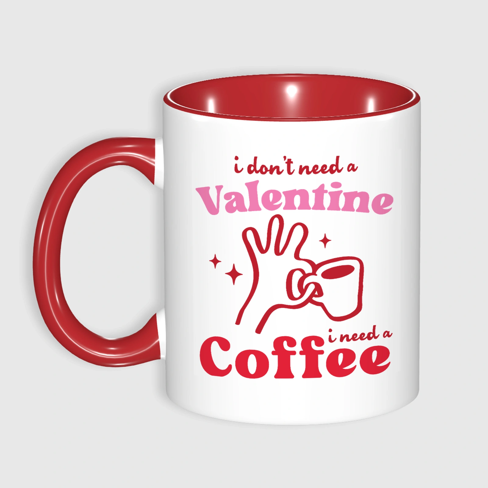 Published product example from Coffee Is My Valentine