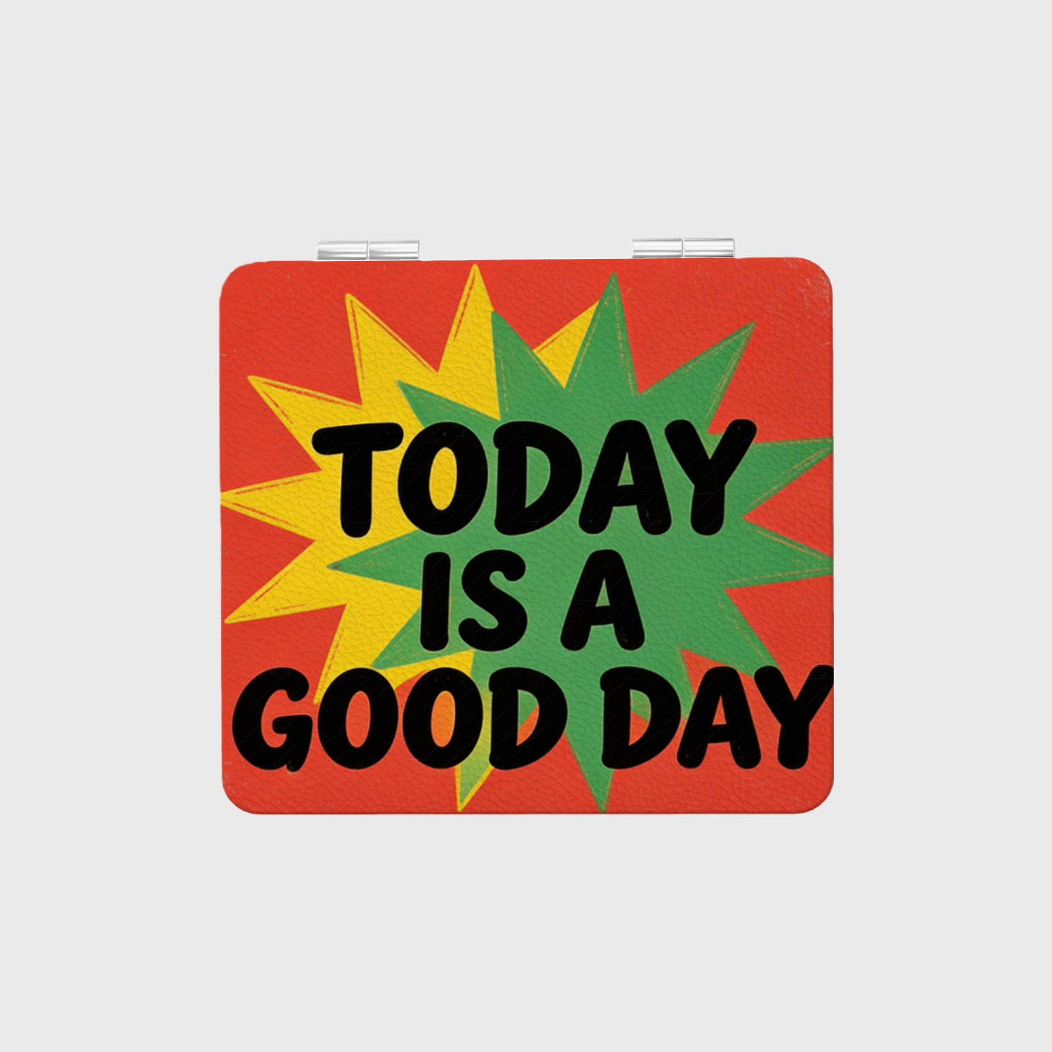Positive Quote Compact Makeup Mirror for Her Daily Use