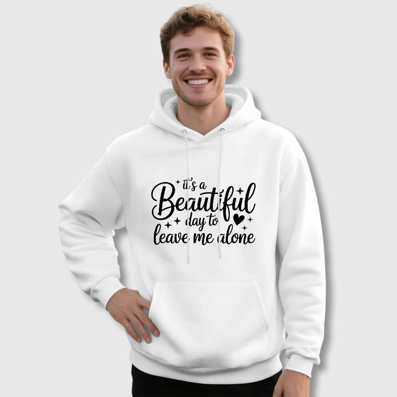 Funny Sarcastic Quote Hoodie for Introvert Birthday Gift