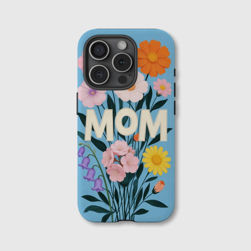 Floral Magnetic Phone Case for Mom, Ideal Mother's Day & Birthday Gift for Her