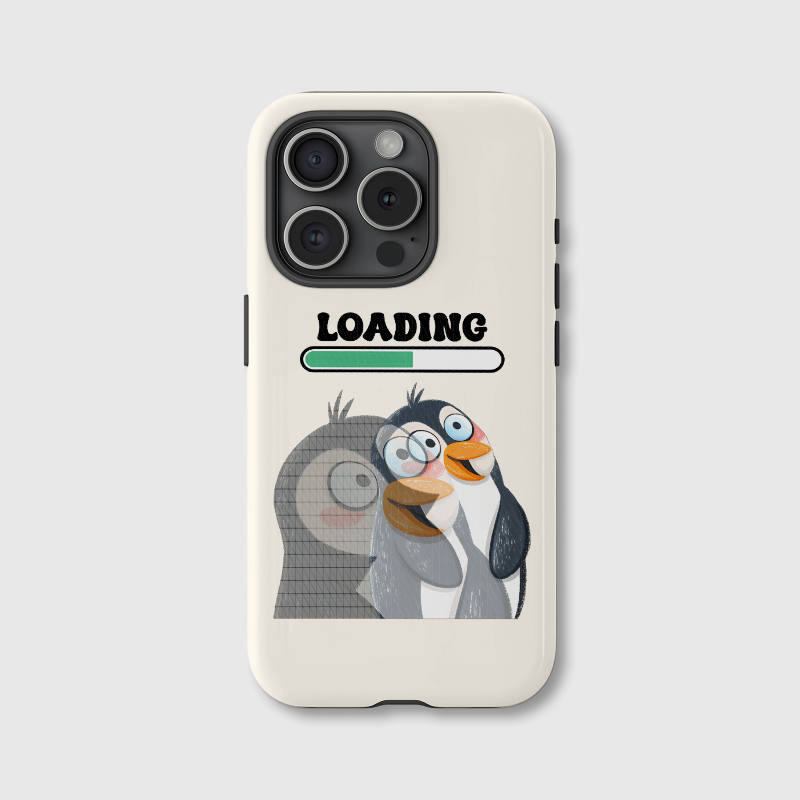 Cute Cartoon Penguin Phone Case for Animal Lovers Gift