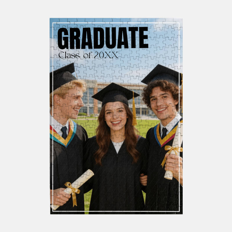 Custom Graduation Photo 300pcs Puzzle for Graduates Gift