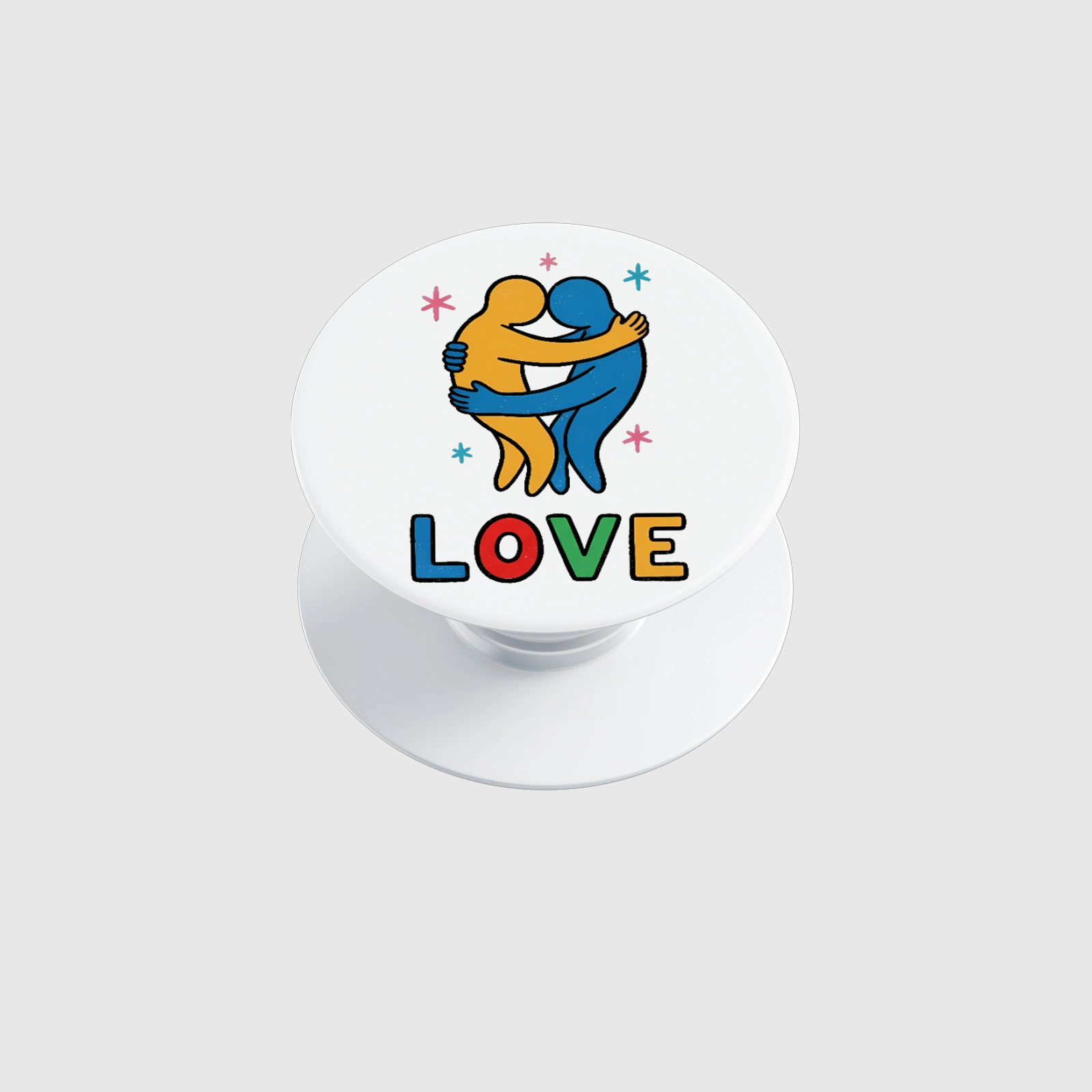 LGBTQ+ Hug Love Phone Grip for Valentine's Day Gift