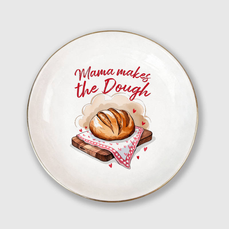 Baking Quote Ceramic Jewelry Tray for Mom Mother's Day Gift