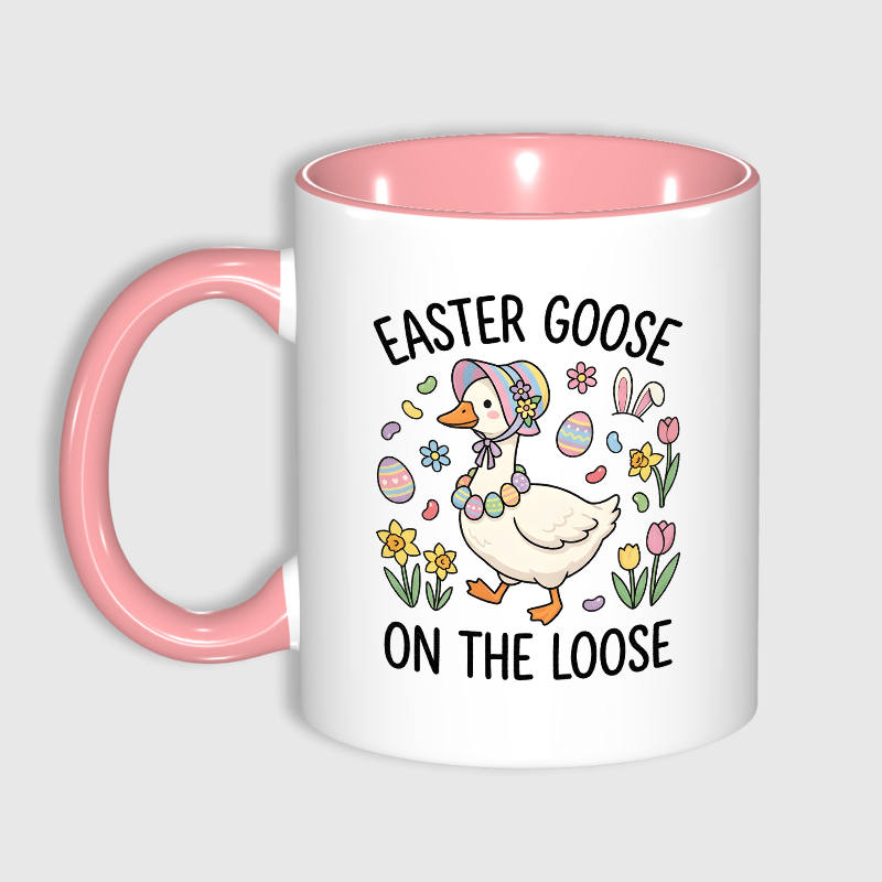 Funny Easter Goose 11oz Mug for Easter Holiday Gift