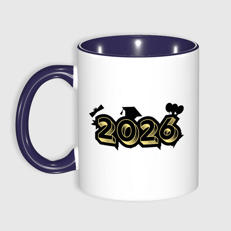 Class of 2026 Ceramic Coffee Mug for Grads Graduation Gift
