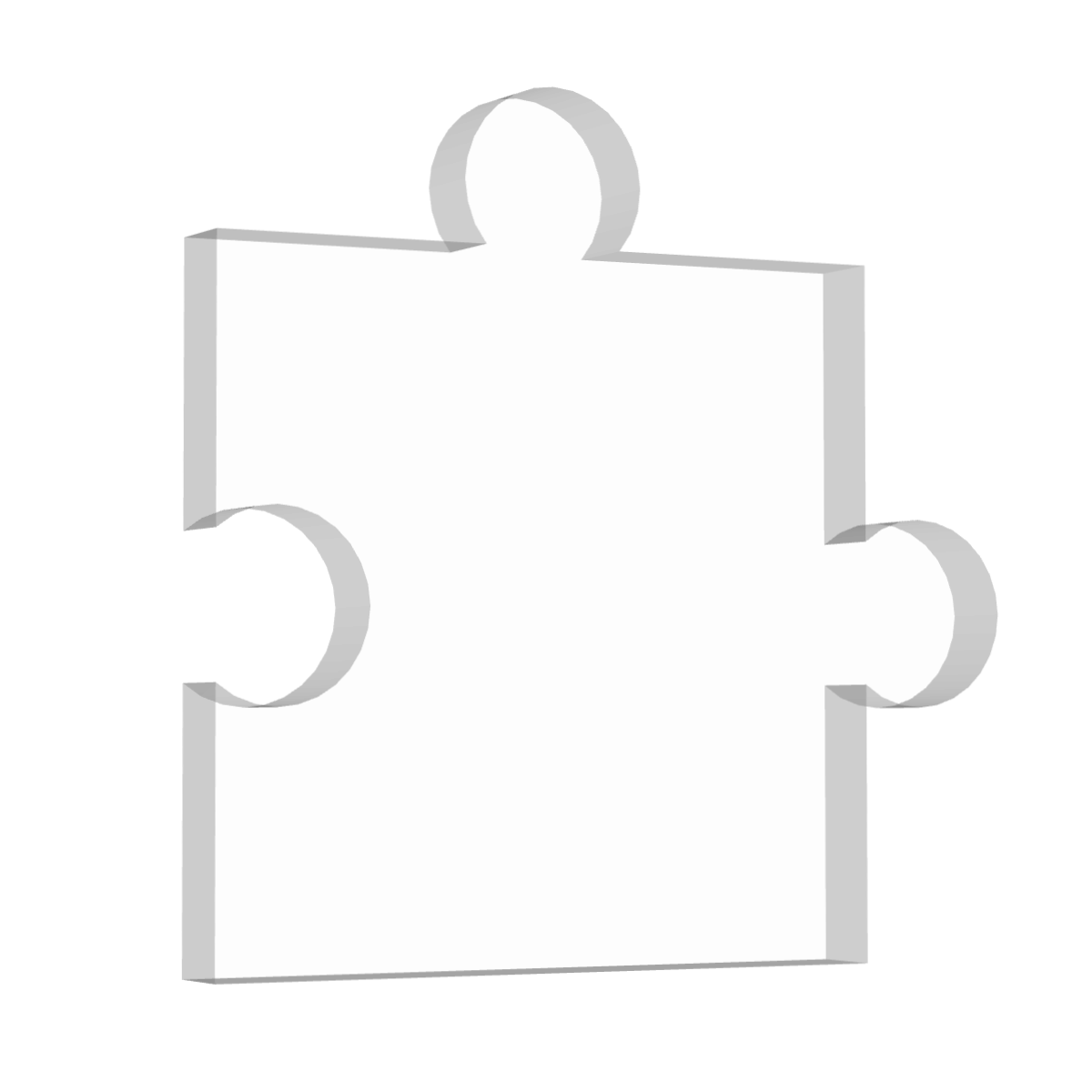 Jigsaw Acrylic Gift Decorations