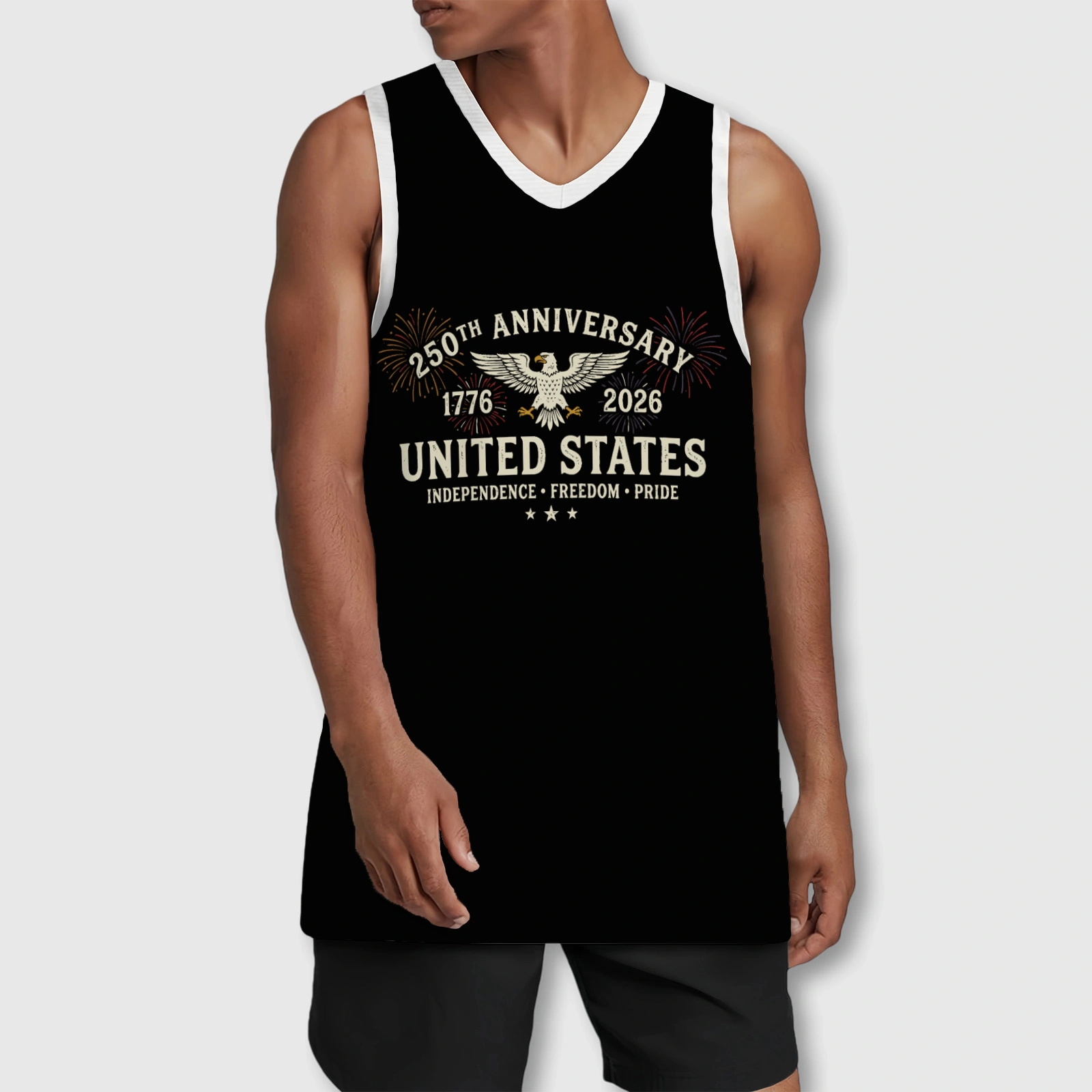 US 250th Anniversary Basketball Jersey for Patriotic Fans