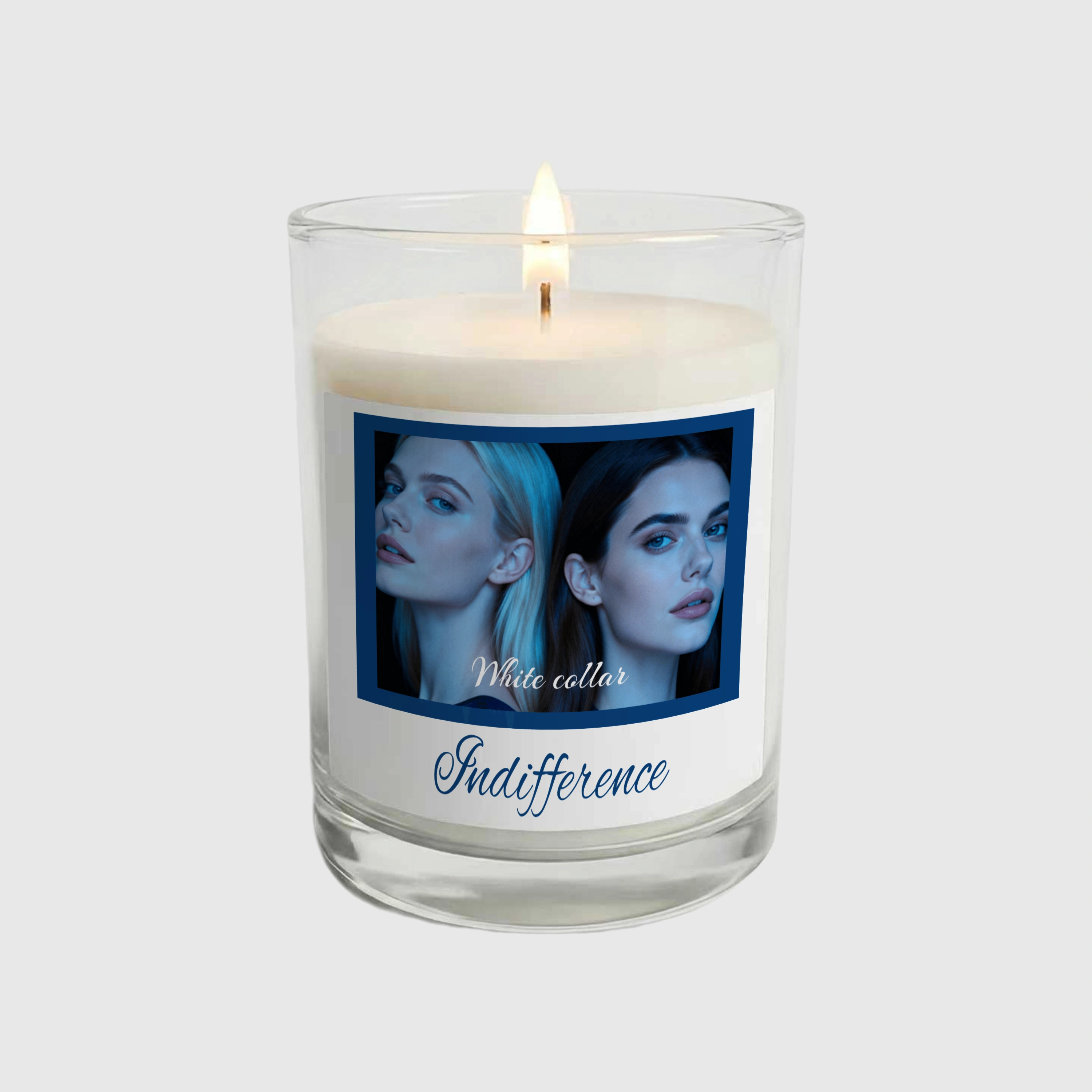 Custom Photo Text Scented Candle for Her Birthday & Anniversary Gifts