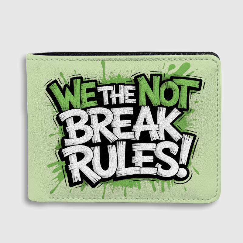 Funny Quote Slim Wallet for Him Birthday Gift