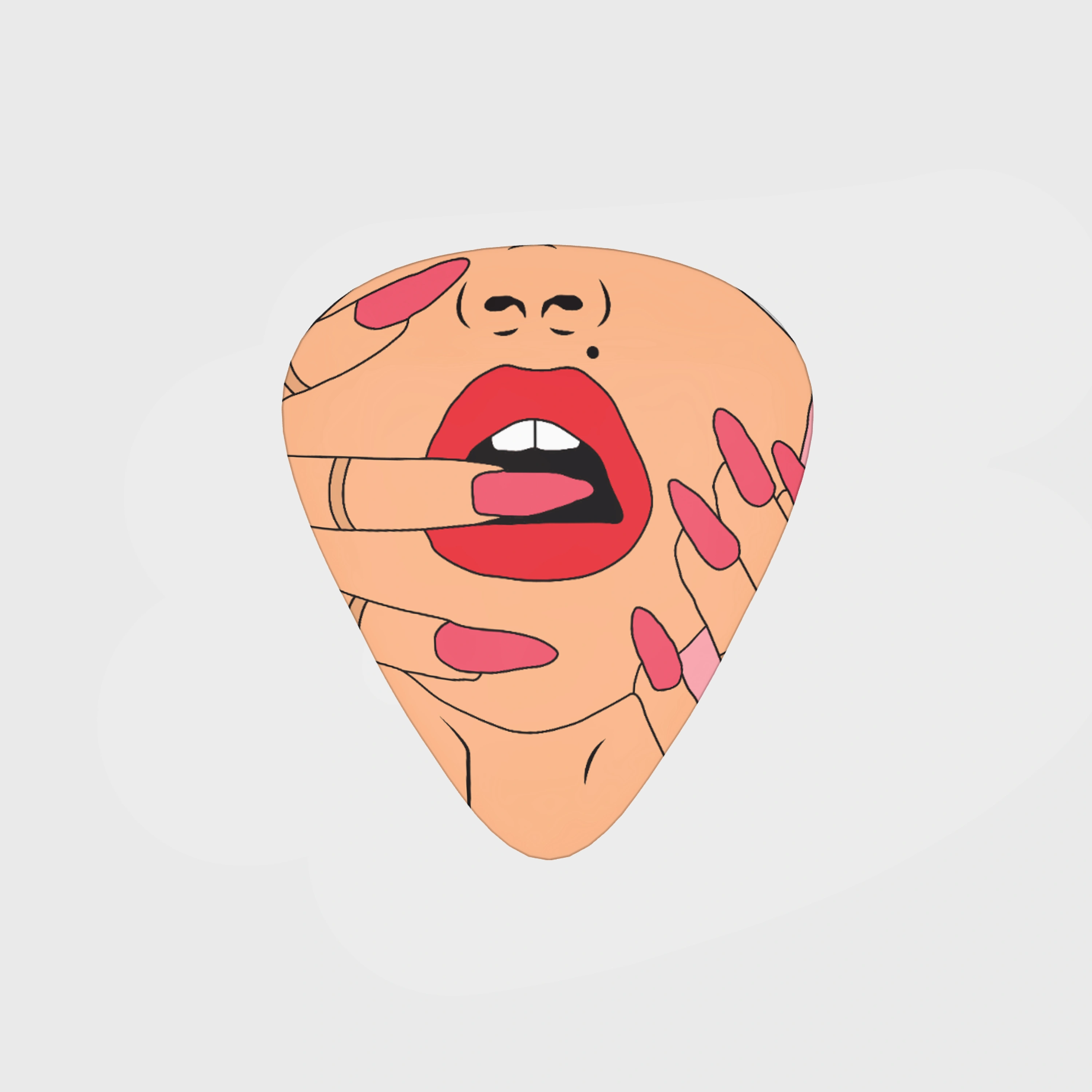 Pinup Lips Guitar Picks for Guitarist Gifts