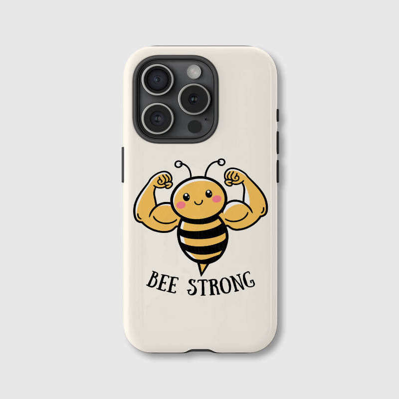 Bee Strong Magnetic Phone Case for Gym Lovers Gift