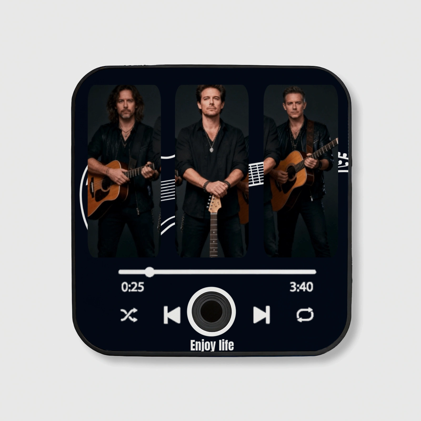 Custom Guitar Music Player Fridge Magnet for Music Lovers Gift