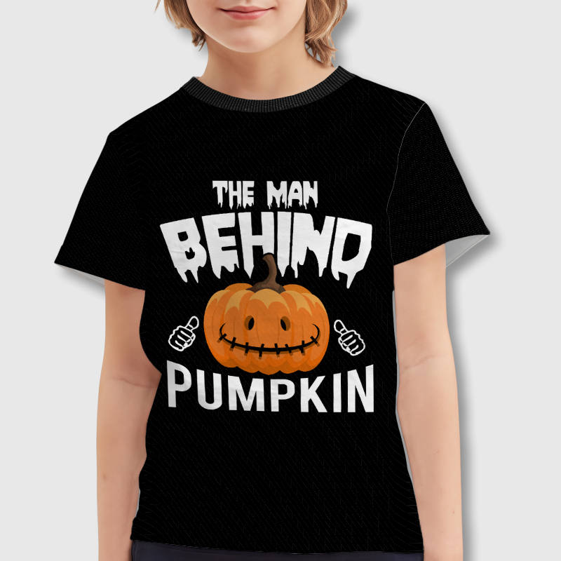 Funny Pumpkin Quote Kids T-Shirt for Halloween