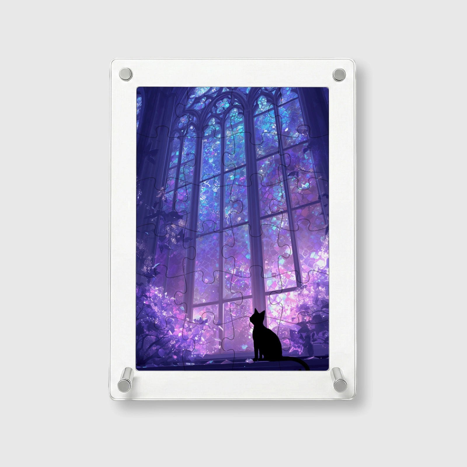 Custom Acrylic Puzzle – Personalized Photo Jigsaw Puzzle, Durable Clear Acrylic Material, Custom Picture Puzzle for Gifts, Home Décor & Keepsakes