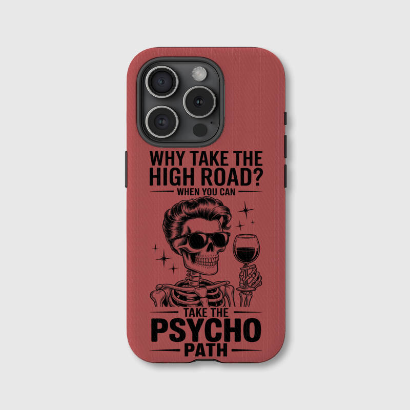 Funny Skeleton Pun Magnetic Phone Case Gift for Sarcastic Friends