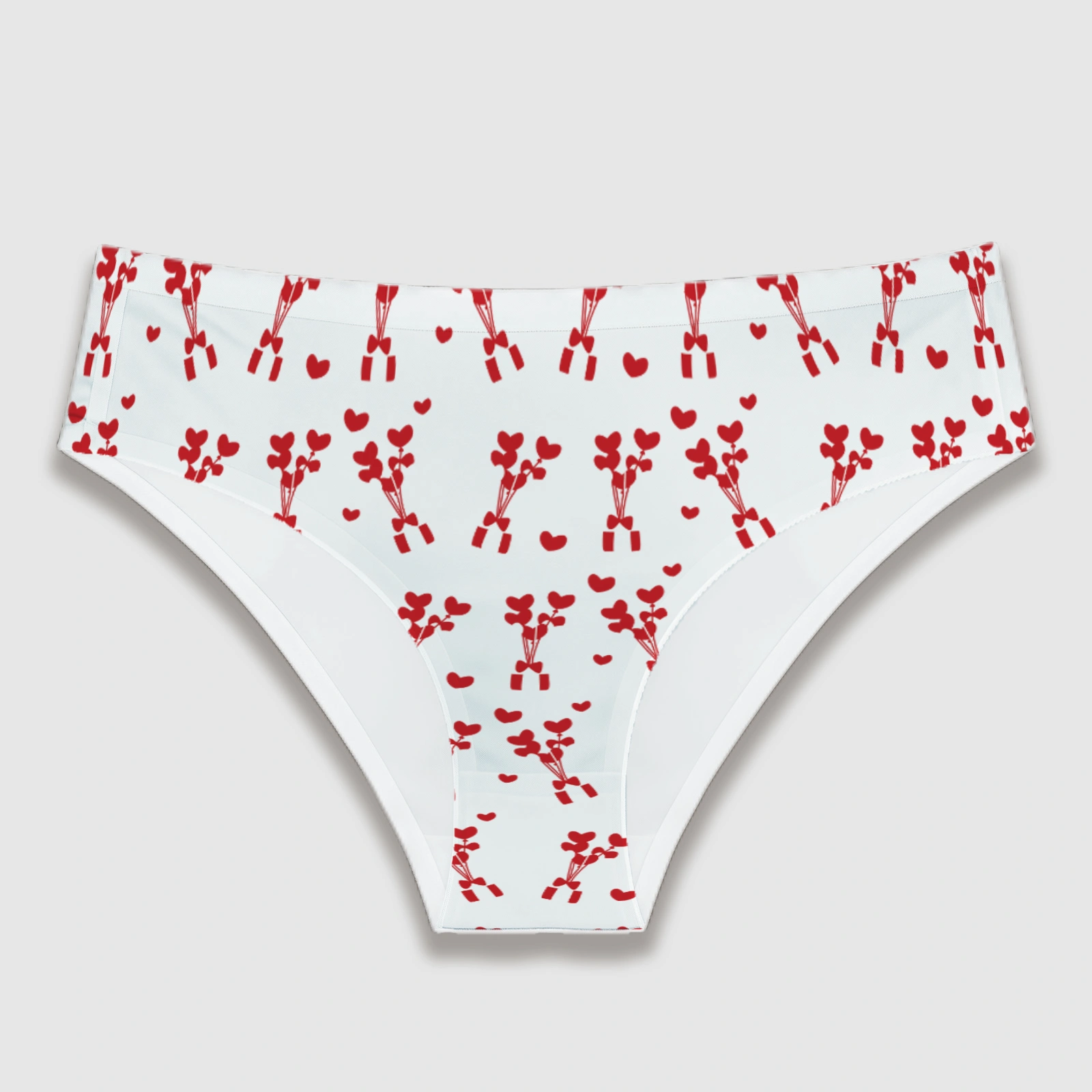Women's Low-Waisted Seamless Underwear – Soft Stretch Polyester Briefs