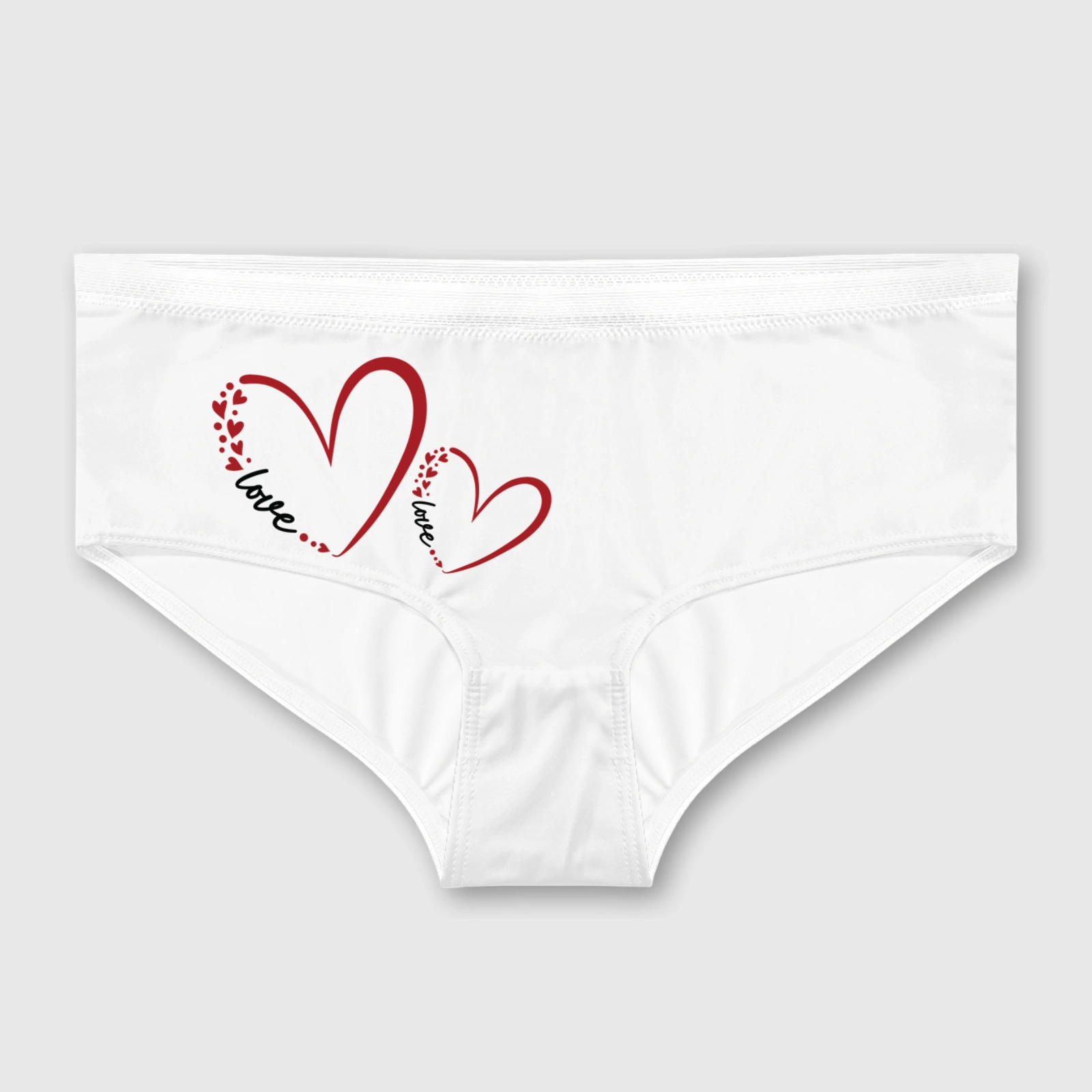 Personalized Photo Women's Lace Underpants – Custom Print Soft Underwear