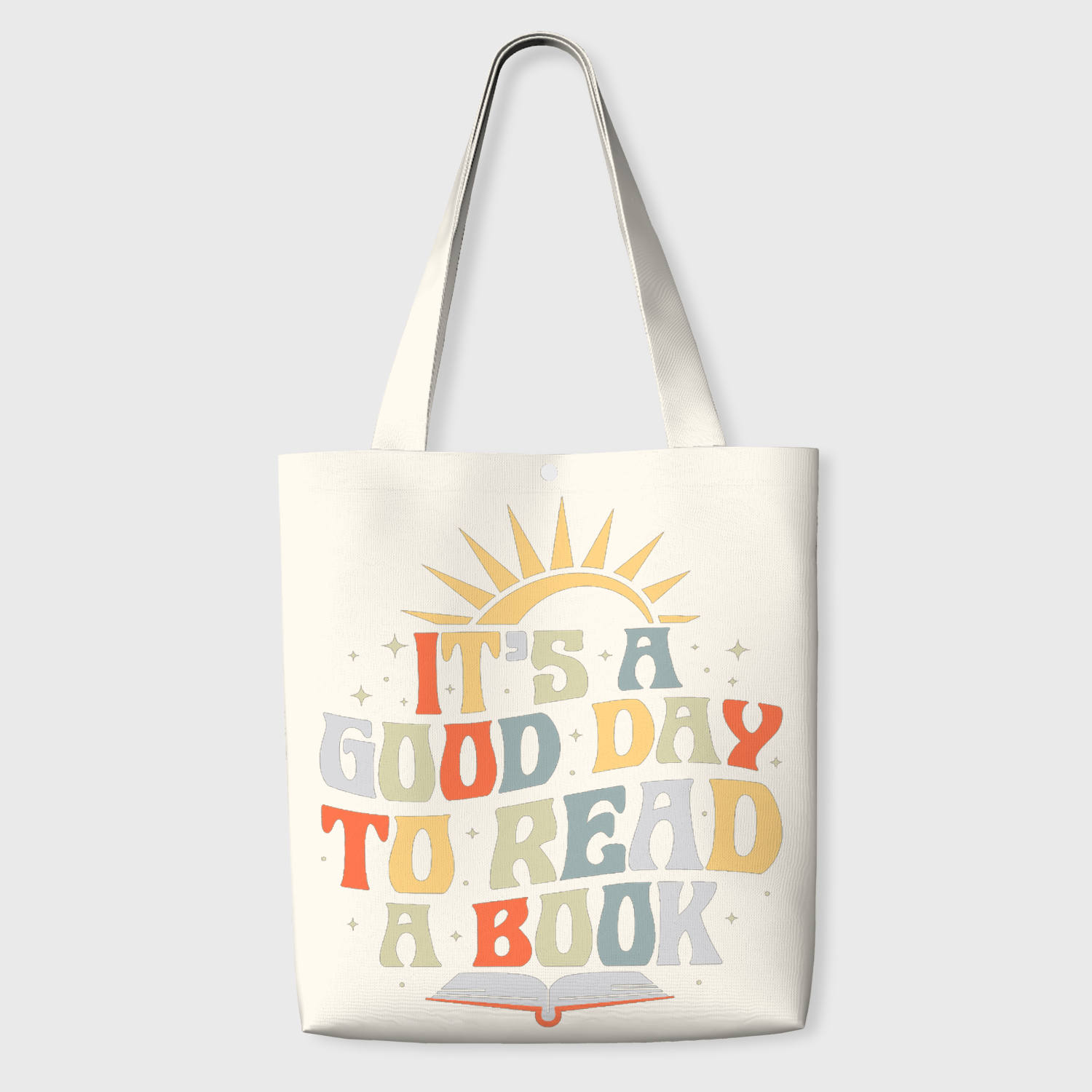 Reading Quote Canvas Tote Bag for Book Lovers Daily Use