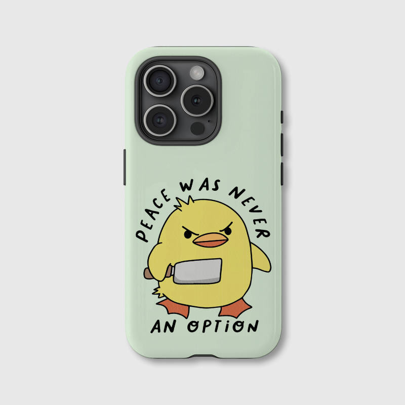 Funny Angry Duck Magnetic Phone Case for Meme Fans Daily Use