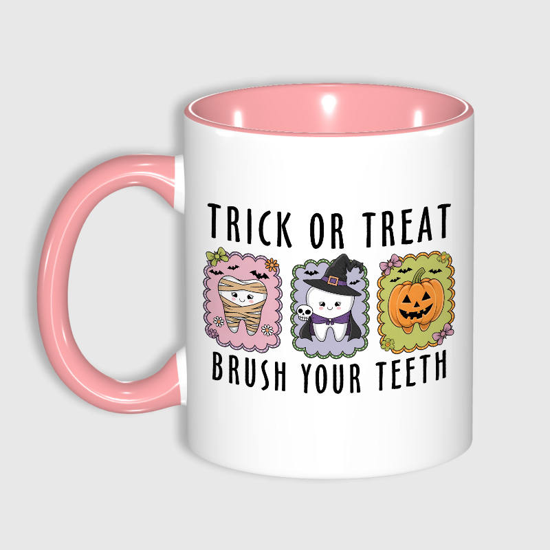 Cute Halloween Dental Mug for Dentist Holiday Gift