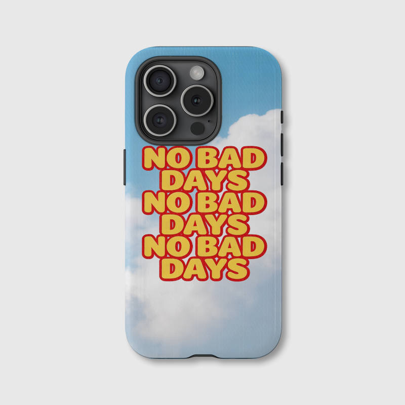 No Bad Days Motivational Magnetic Phone Case for Friends Birthday & Holiday Gifting