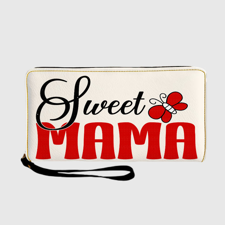 Sweet Mama Zip Around Wallet for Mom | Perfect Mother's Day, Birthday Gift for Her