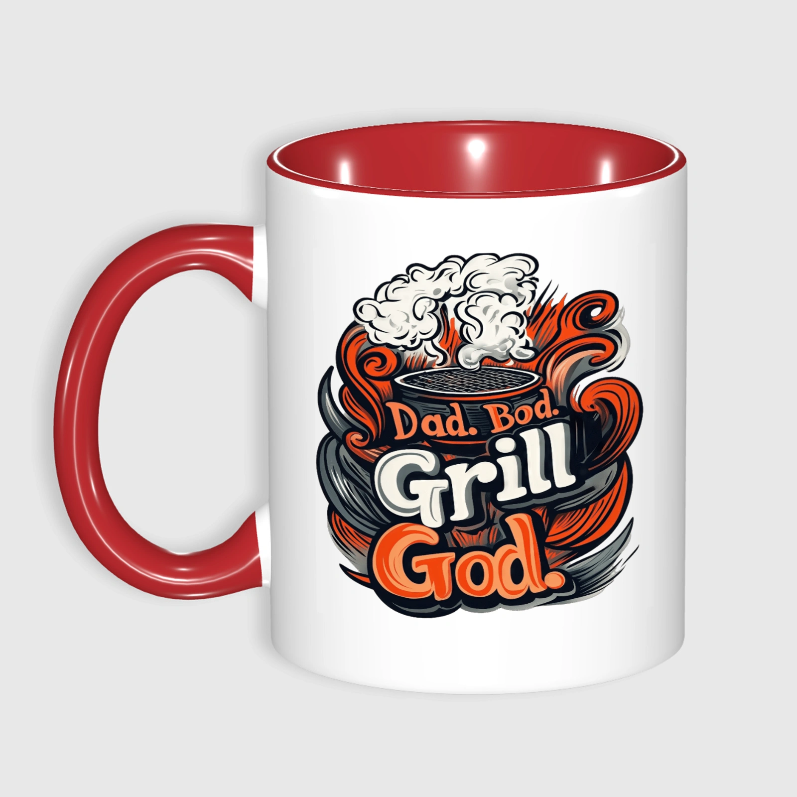 Funny BBQ Quote Coffee Mug for Dad Father's Day Gift
