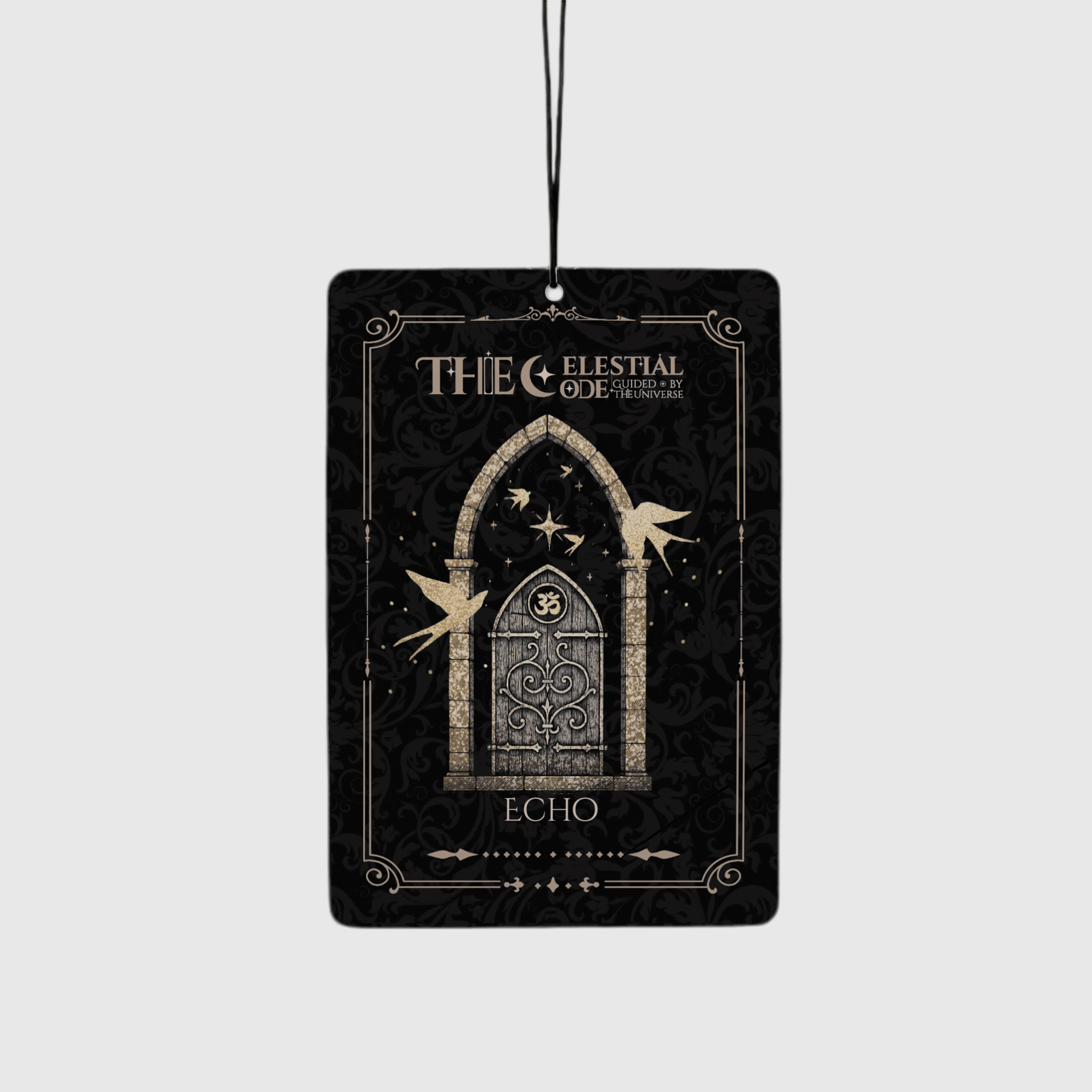 Gothic Celestial Tarot Hanging Air Freshener for Car & Gifting