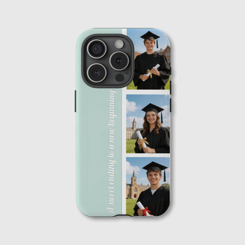 Published product example from Personalized magnetic phone case with Film Panel for iPhone 15 / 15 Pro / 15 Pro Max / 16 / 16 Pro / 16 Pro Max / 17 / 17 Pro / 17 Pro Max, Matte Anti-Fingerprint Film Texture Cover, Strong MagSafe Compatible, Slim Shockproof Protective Phone Case