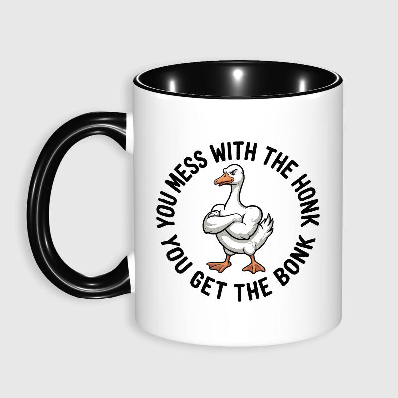 Funny Sarcastic Goose 11oz Mug for Pet Lovers Gift