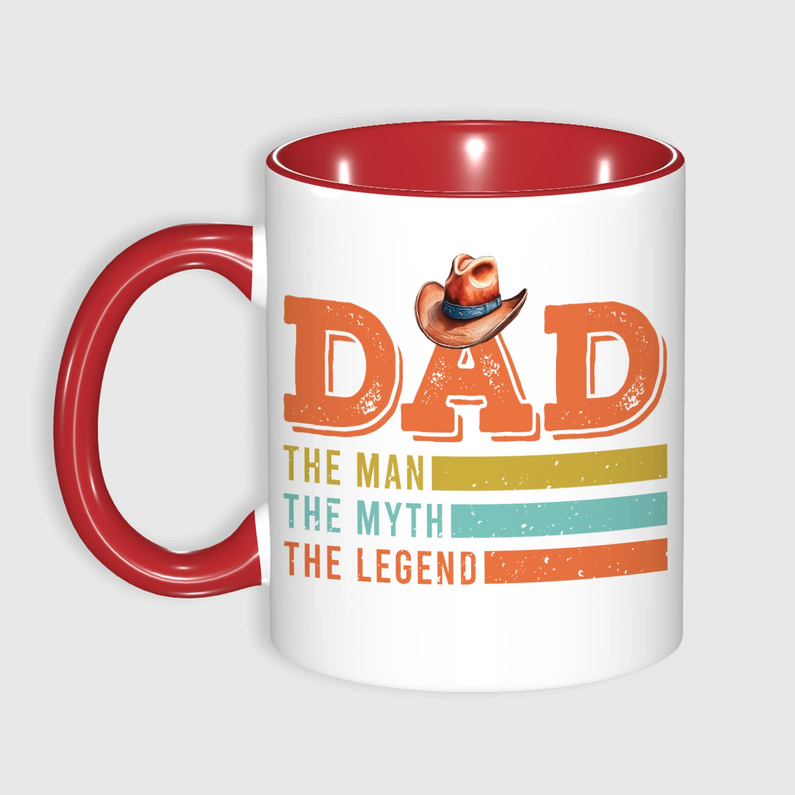 Western Cowboy Dad Quote Coffee Mug for Father's Day Gift