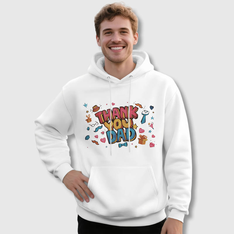 Thank You Dad Hoodie for Dad Fathers Day Gift