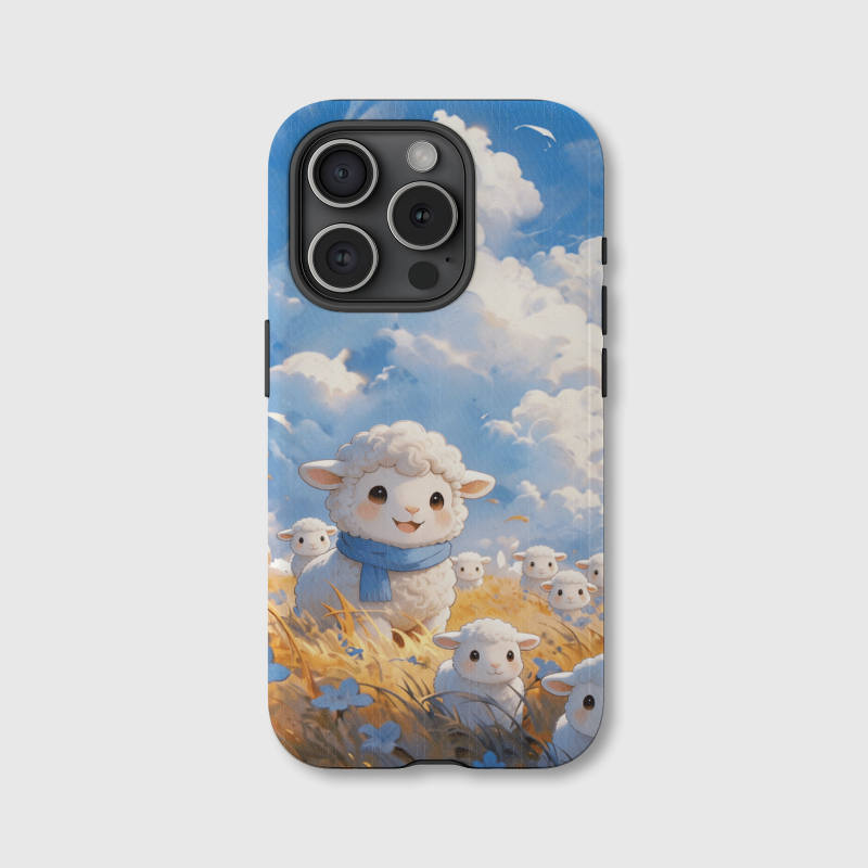 Cute Sheep Magnetic Phone Case for Pet Lovers Birthday Gift