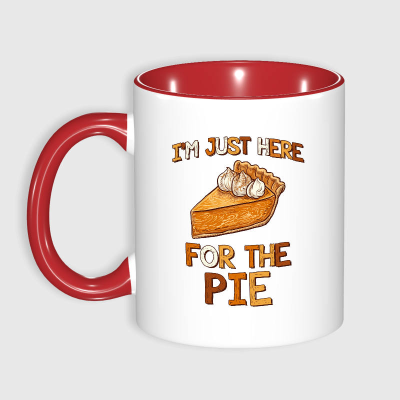 Funny Pie Quote 11oz Mug for Pie Lovers Fall Gift