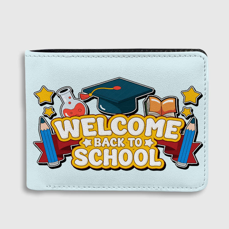 Welcome Back To School Wallet for Students First Day Gift